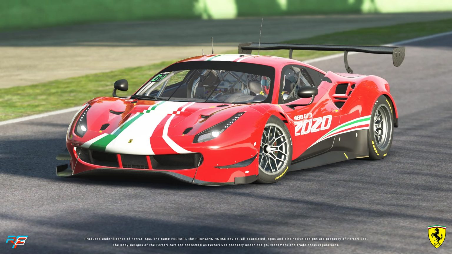 Mod Hunting: Ferrari 488 GT3 released for rFactor 2 • SIMRACE247