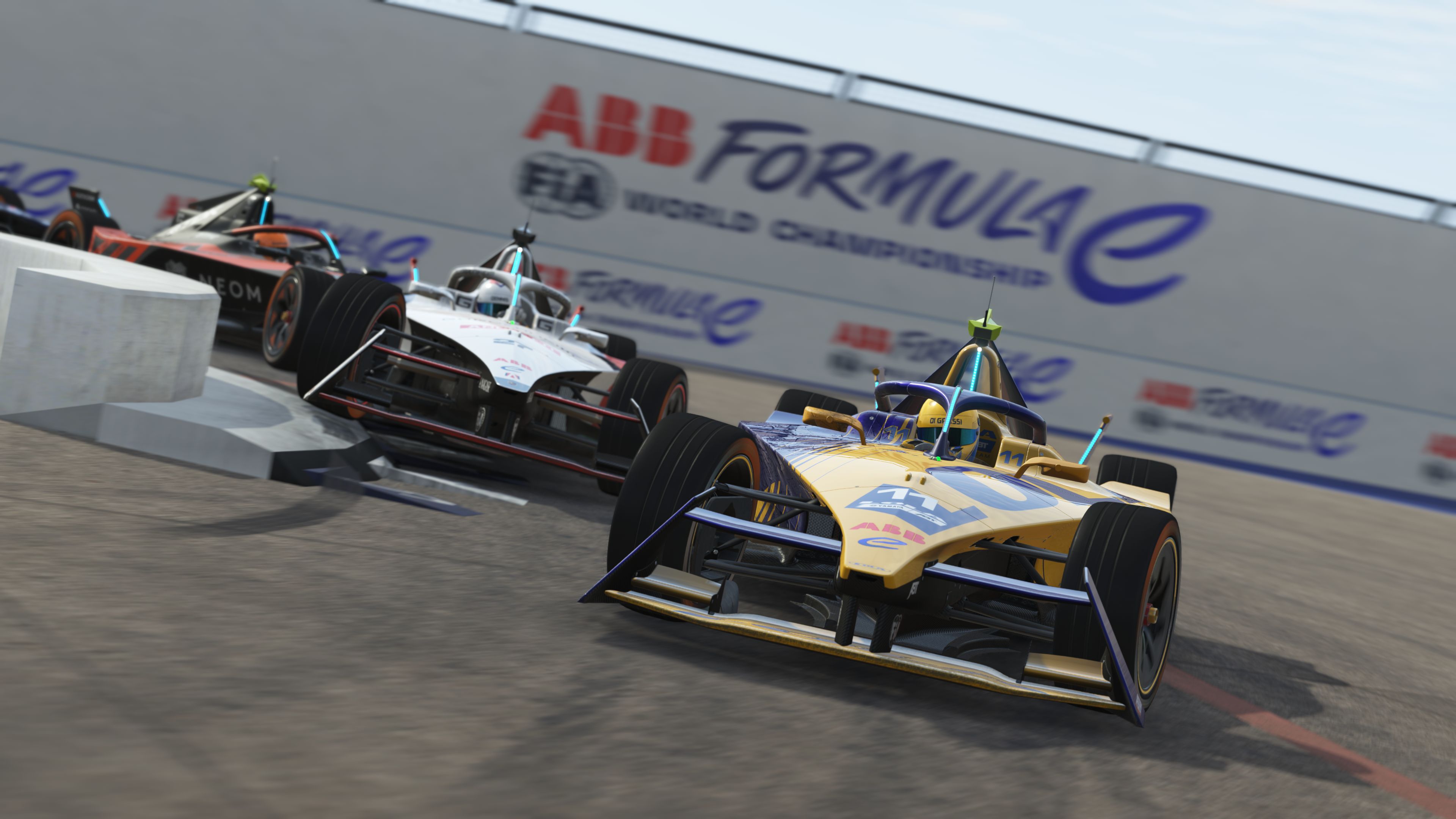 Experience the thrill of Formula E 2024/2025 — Now free in rFactor 2!